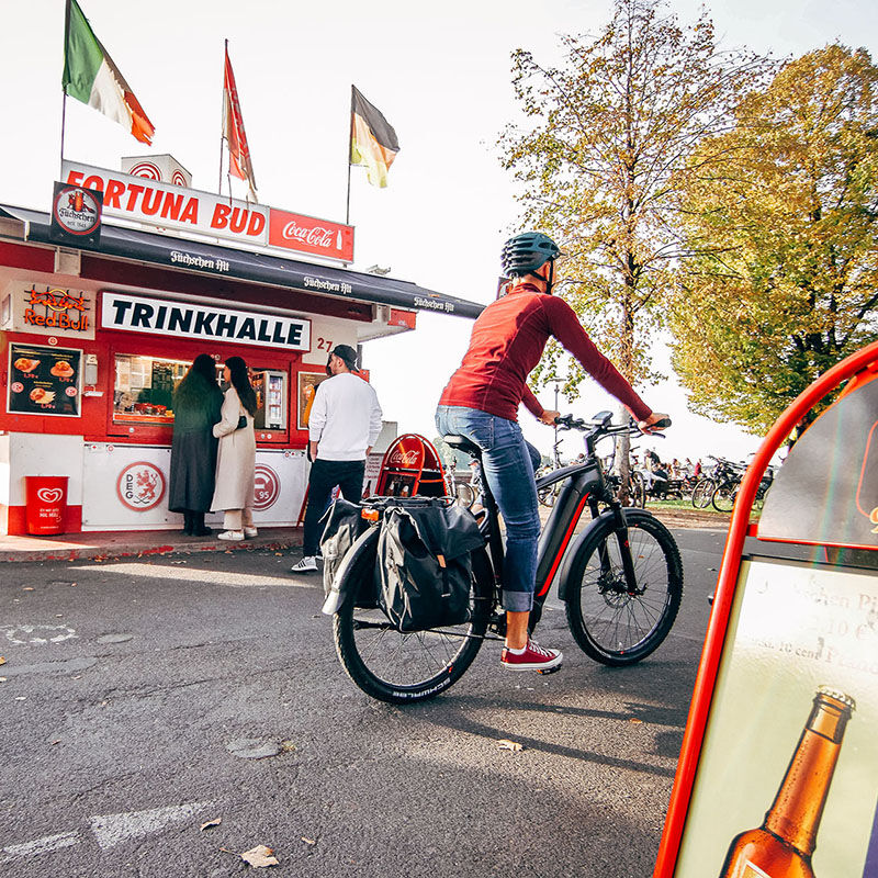 Radtour durch Düsseldorf: Rhein-Kultur abseits von Kö und Karneval