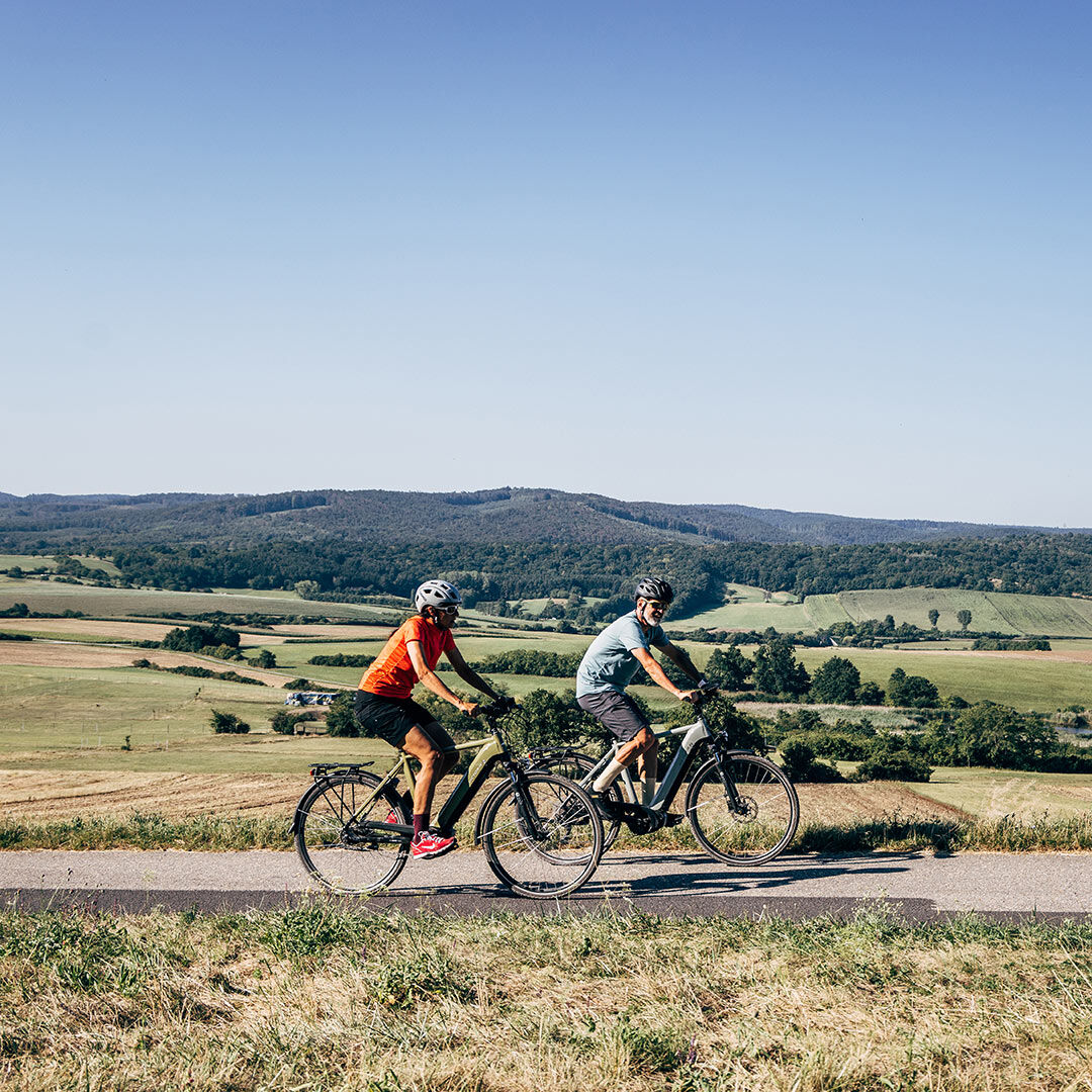 Radfahren im S&uuml;dburgenland: zwischen H&uuml;geln, Kellerst&ouml;ckln & Thermen 